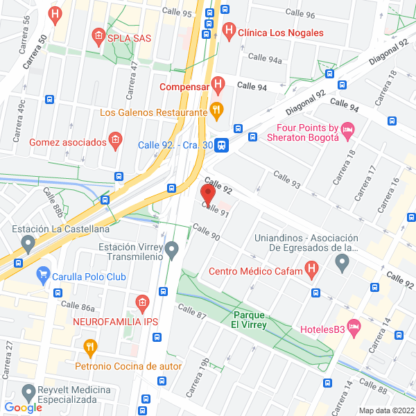Mapa de Inmunología Alergia Y Asma