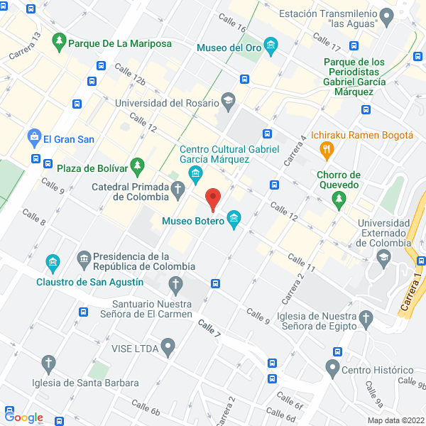 Mapa de Instituto Social De Capacitacion Colombia Iscol