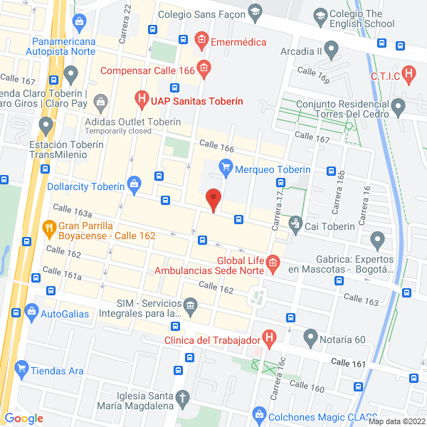 Mapa de Insuclínicos Ltda.