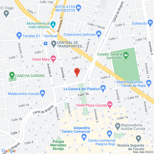 Map of Insumos Para Aves S.A.S.