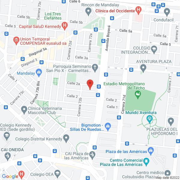 Mapa de Integra Jimsa S.A.S.