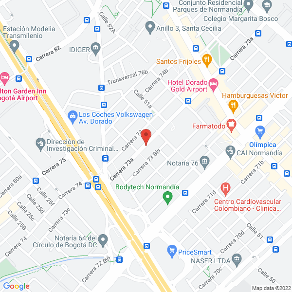 Mapa de Integra Servicios Y Gestiones Empresariales S.A.S.