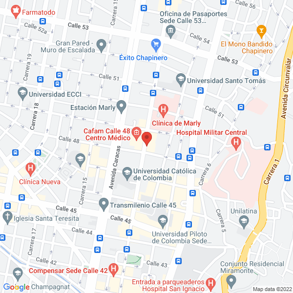 Mapa de Integracion De Tecnologias Electricas S.A.S.
