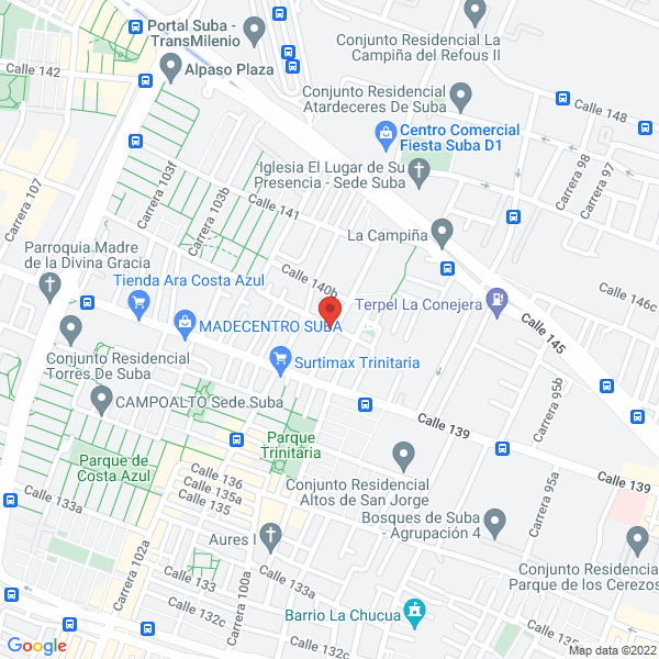 Mapa de Integral Services R&J S.A.S