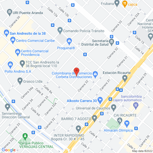 Mapa de Inteleca Ltda.