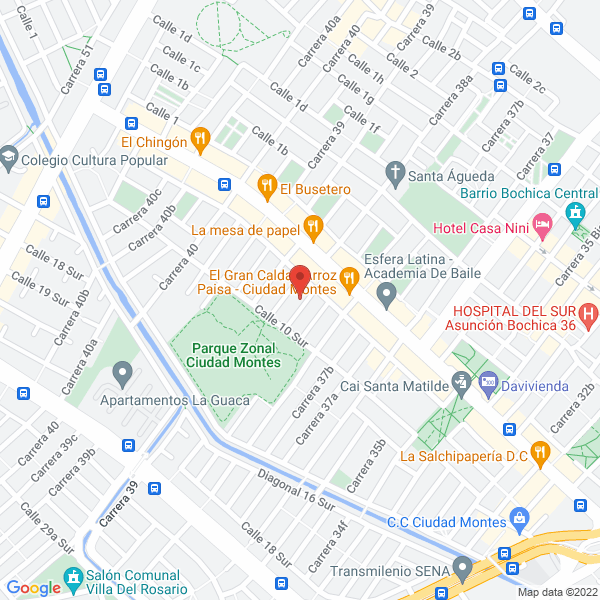 Mapa de Inteltecnica Ltda