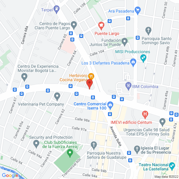 Mapa de Intemaq Ltda.