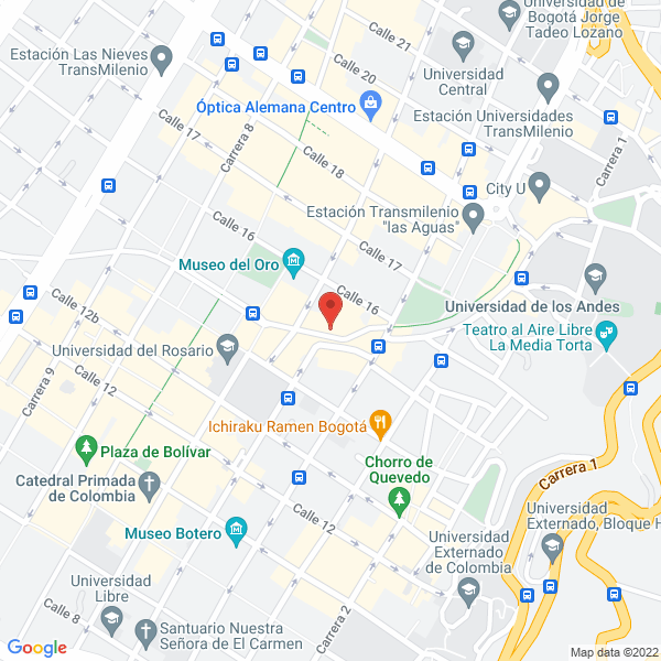 Mapa de Inmuebles Administrables Seguros S.A.S