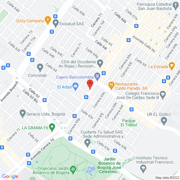 Mapa de Innomarket S.A.S.