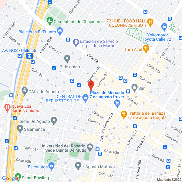 Mapa de Innovative Solutions Group S.A.S.