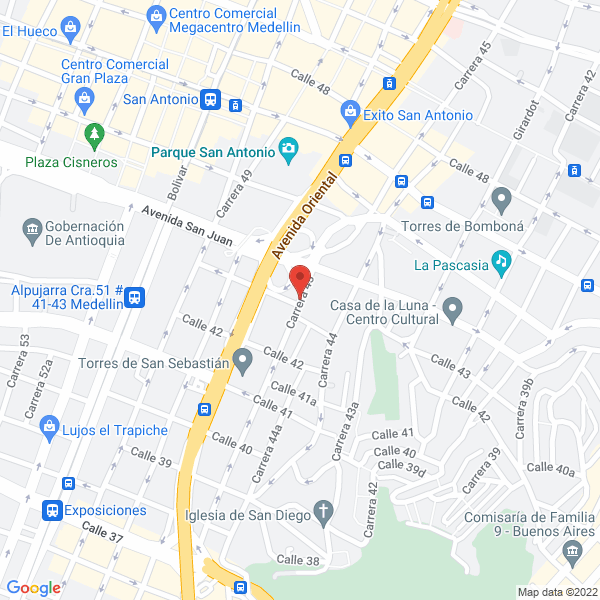 Mapa de Inoxfabricaciones