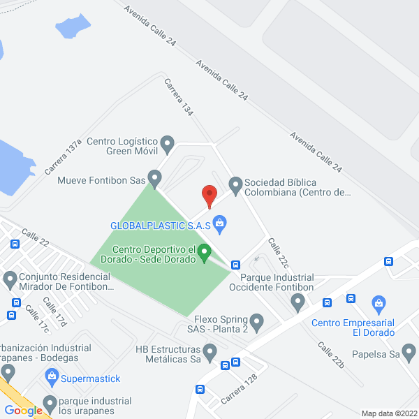 Mapa de Inoxteq Sas