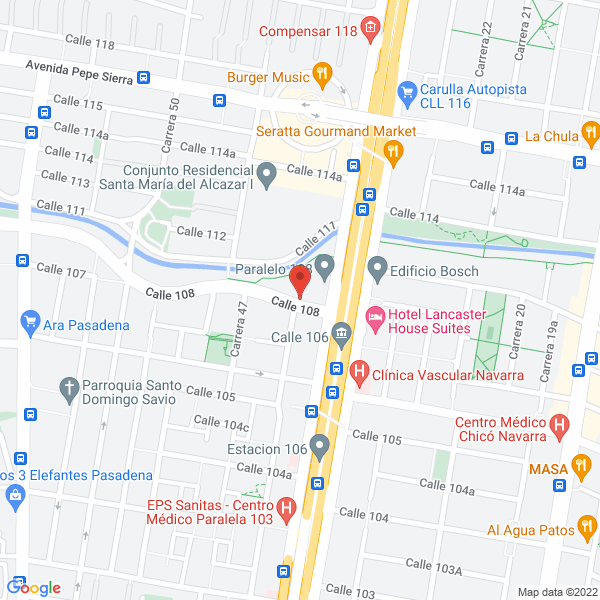 Mapa de Internix Systems S.A.S.