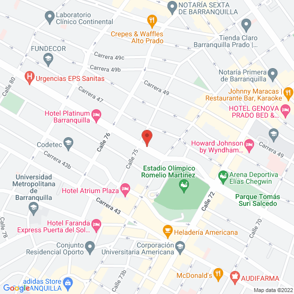 Map of Intervalos Viajes Y Turismo