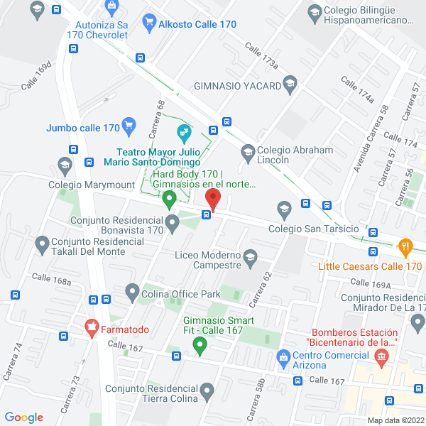 Mapa de Intramoda S.A.S.