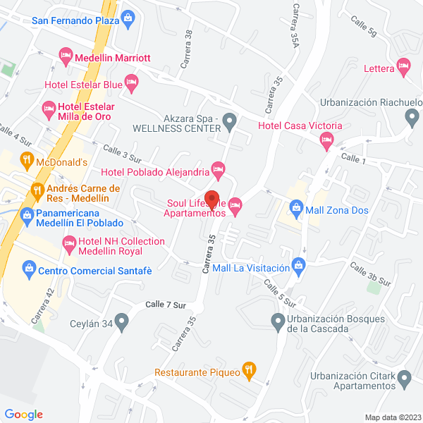 Mapa de Inversiones Agropecuarias Triple Siete S.A.S.