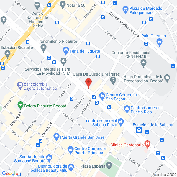 Mapa de Ferreseg Industrial