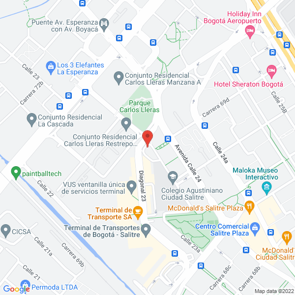 Mapa de Inversiones Cárdenas M I S.A.S.