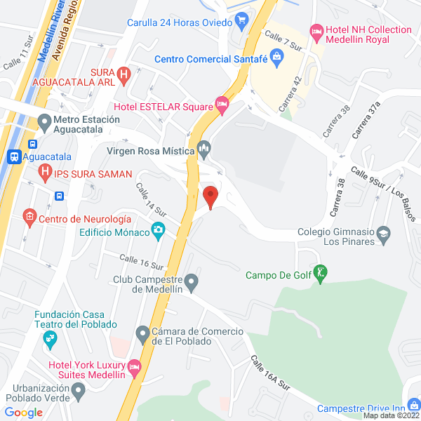 Mapa de Inversiones Casaran S.A.S.