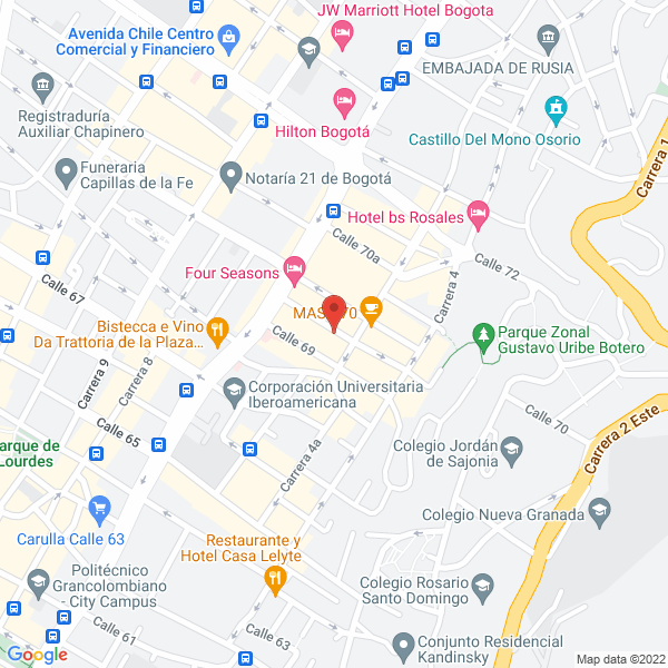 Mapa de Innovo Tienda Café Bar Innovo S.A.S.