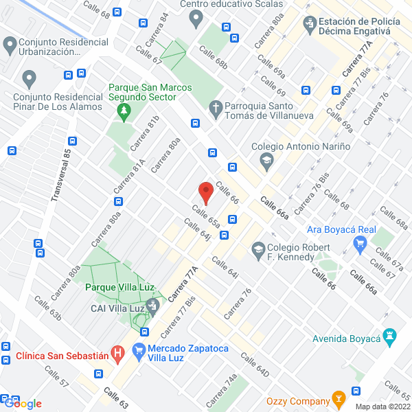 Mapa de Inversiones Marbin S.A.S.
