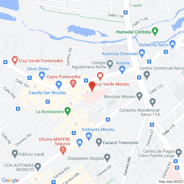 Mapa de Inversiones Montoya Y Moreno S.A.S.