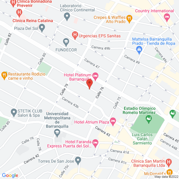 Map of Jardín Infantil Deic