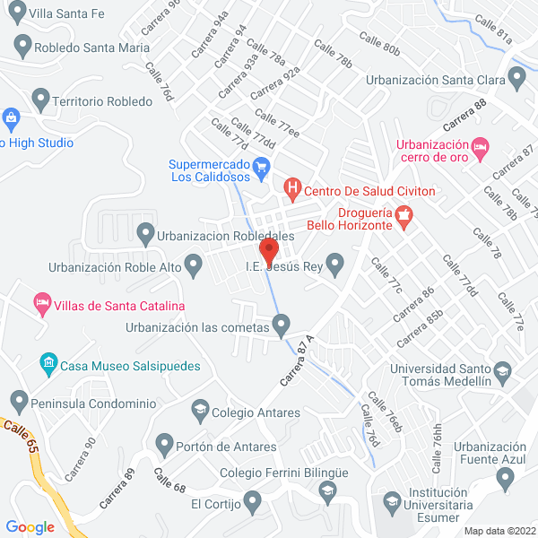 Mapa de Jardín Infantil Luna Lunera