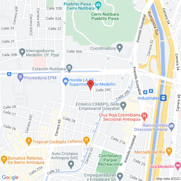 Mapa de Granero Viterbo