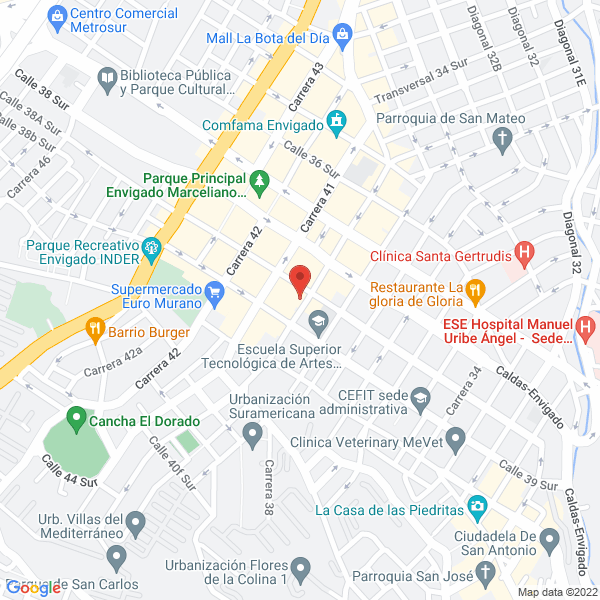 Mapa de Granitos Y Mármoles San Fernando