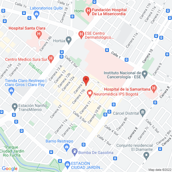 Mapa de Imeymaq Ltda.