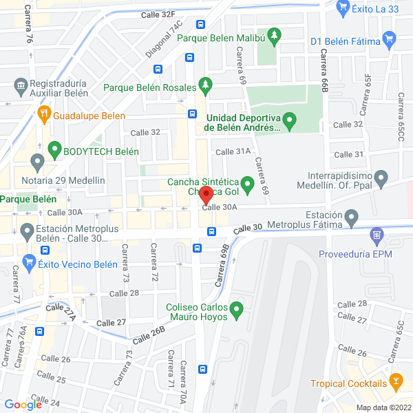 Mapa de Imnova Muebles