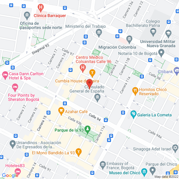 Mapa de J Echeverri & Asociados S.A.S.