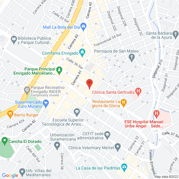 Mapa de J.T.A. Publicidad