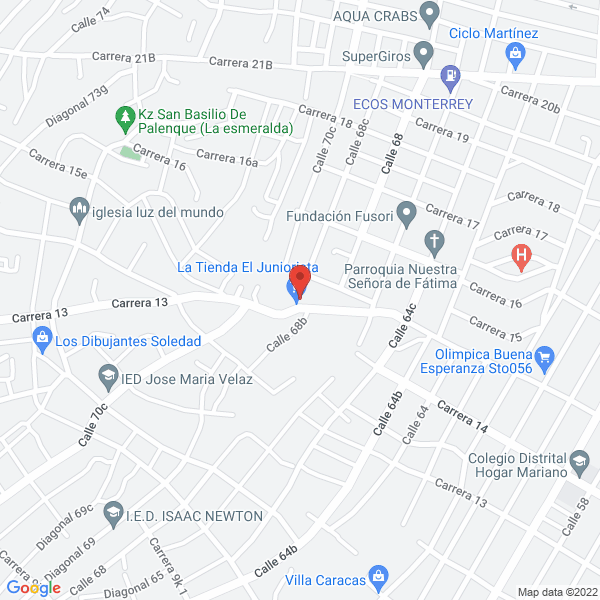 Map of Jam Consultores S.A.S.