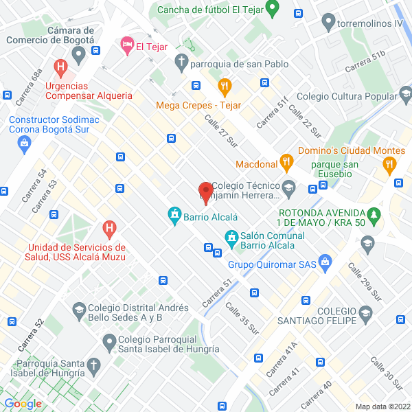 Mapa de L'Azur Ltda.
