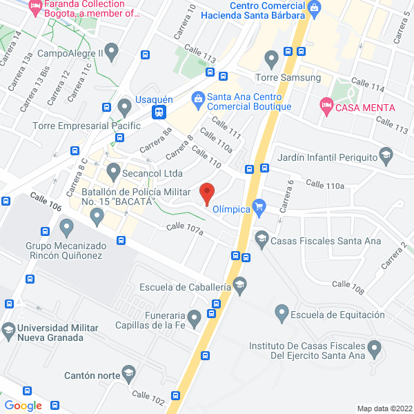 Mapa de La Balsa Marina S.A.S.