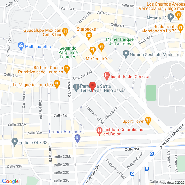 Mapa de La Botonera