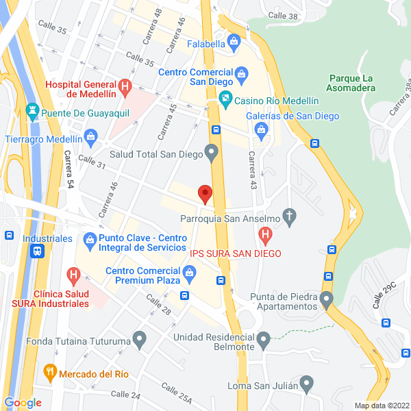 Mapa de La Bóveda