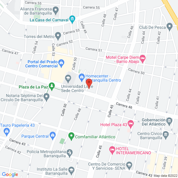 Map of La Casa Del Canario