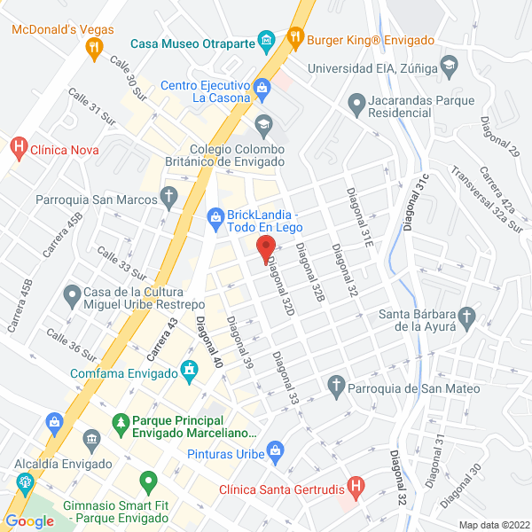 Mapa de La Casita De Los Detalles