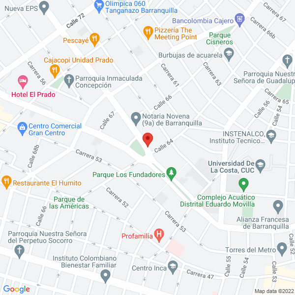 Map of La Cocina De Virgi