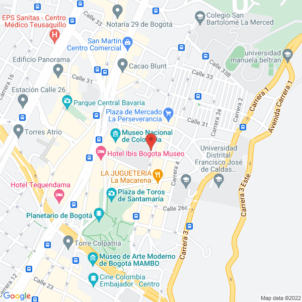Mapa de La Conejeria