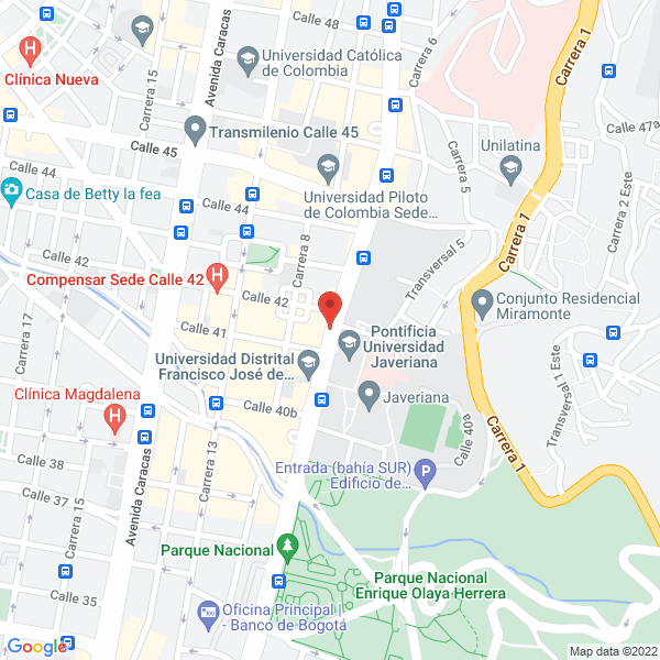 Mapa de La Creta Gyros Y Cia S.A.S