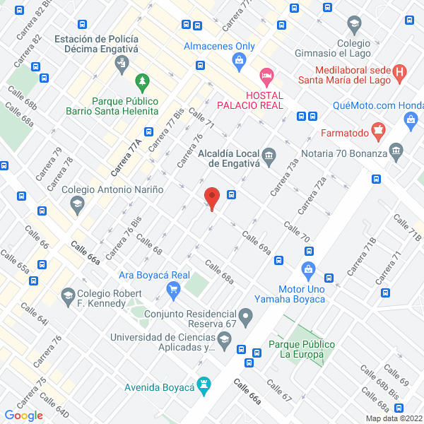 Mapa de Hacerco S.A.S
