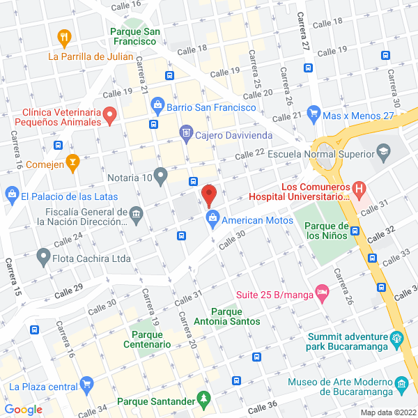 Map of Hamburguesas La Parada 28