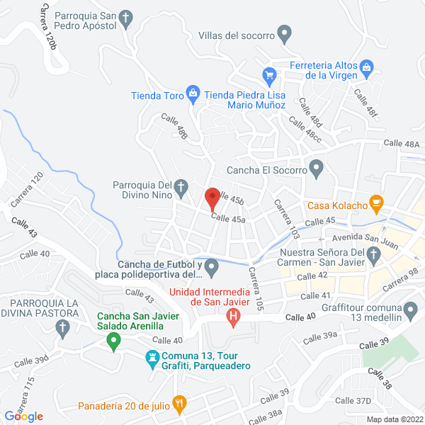 Mapa de La Gran Ricura