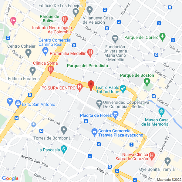 Mapa de La Grande Pizza