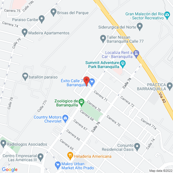 Map of La Jaula