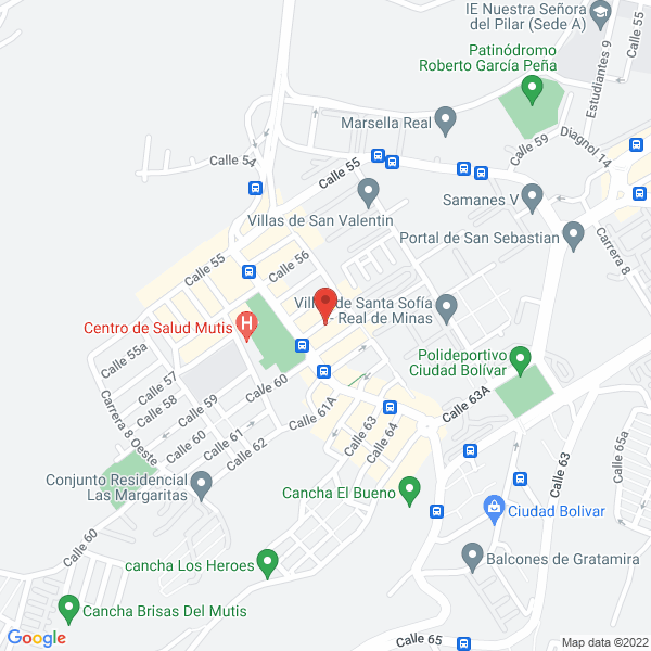 Map of La Mejor Puntada